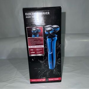 Electric Razor for Men Shavers Face Man Dry Wet Waterproof Rotary ShaverCordless